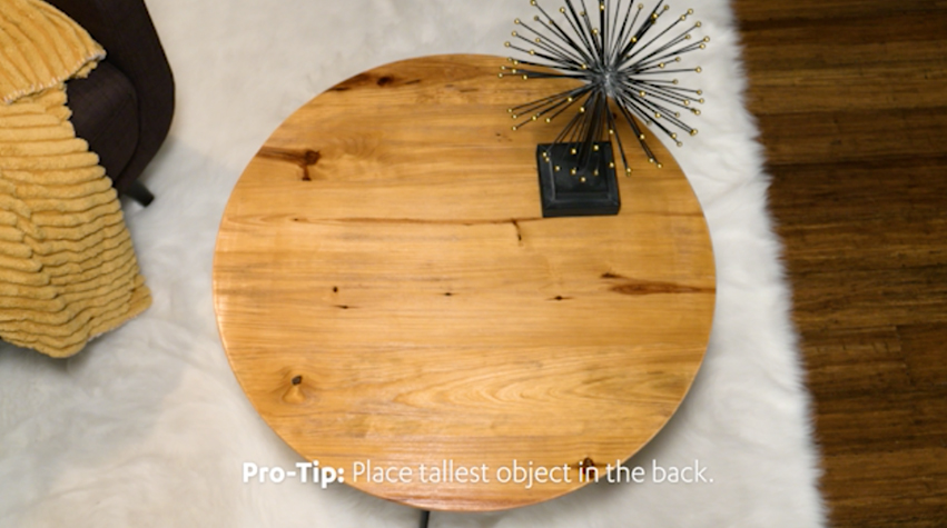 Coffee table styling